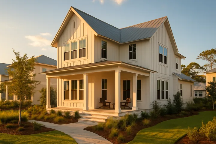 Illustrative Inlet Beach new-build SFR near Watersound